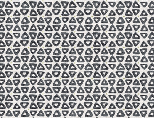 SylvieAndMira TriDot Grey Rug
