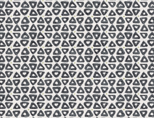 SylvieAndMira TriDot Grey Rug