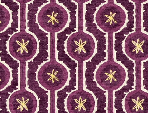 SylvieAndMira Leap Purple Rug