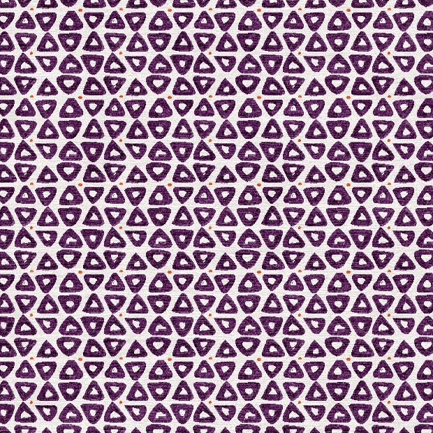 Sylvie&Mira Rug TriDot Purple