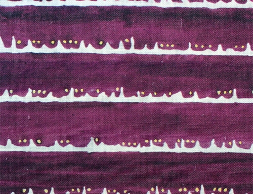 SylvieAndMira Deckle Dot Purple Fabric