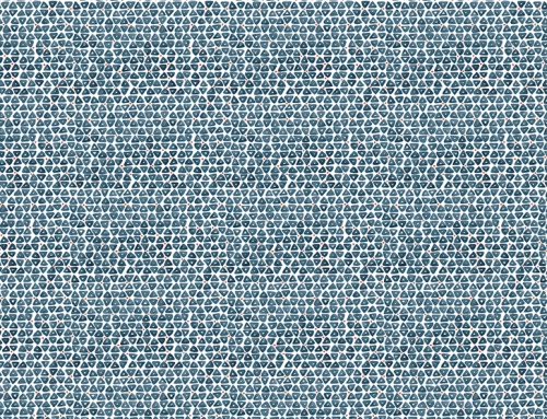SylvieAndMira TriDot Blue Wallcovering