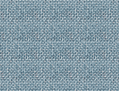 SylvieAndMira TriDot Blue Wallcovering