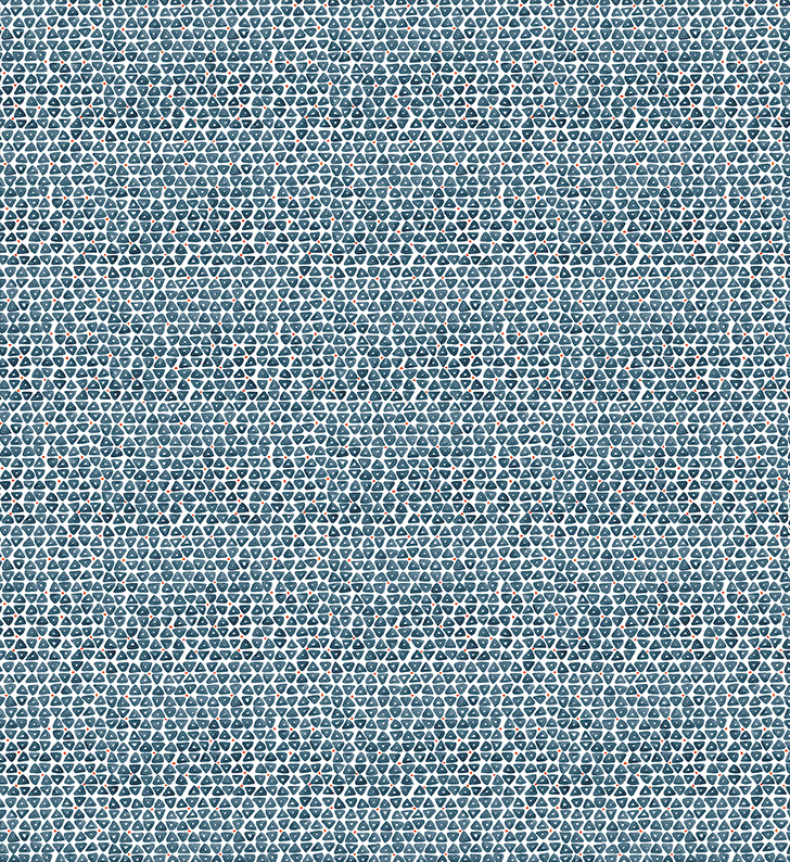 Sylvie&Mira Wallcovering TriDot Blue