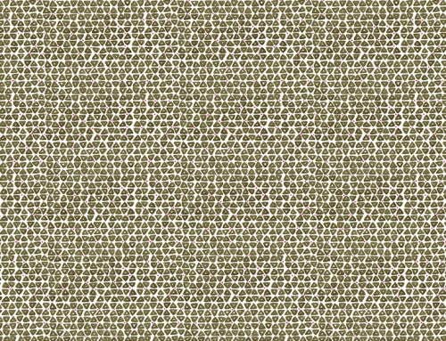 SylvieAndMira TriDot Green Wallcovering