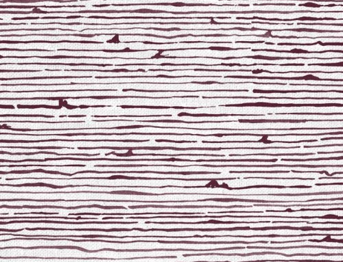 SylvieAndMira Birches Aubergine Fabric