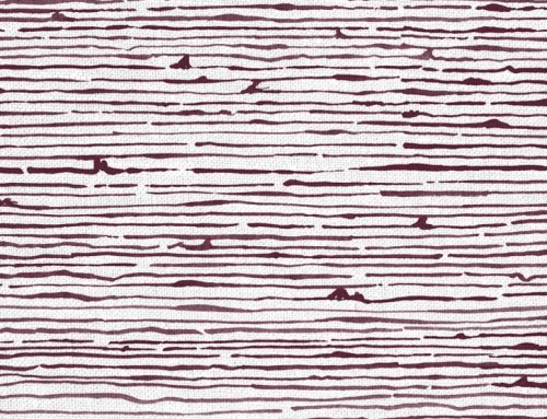 SylvieAndMira Birches Aubergine Fabric