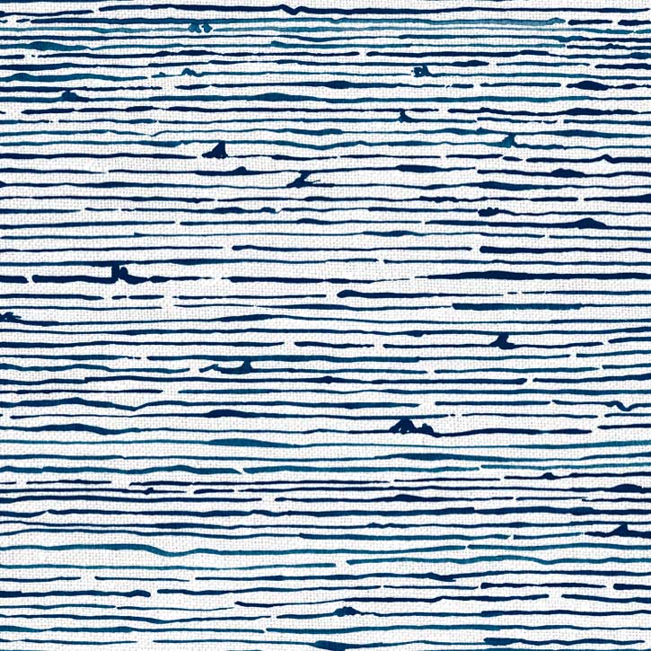 Birches Fabric Ocean