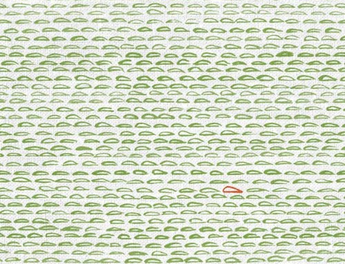 SylvieAndMira Finn Green Apple Fabric