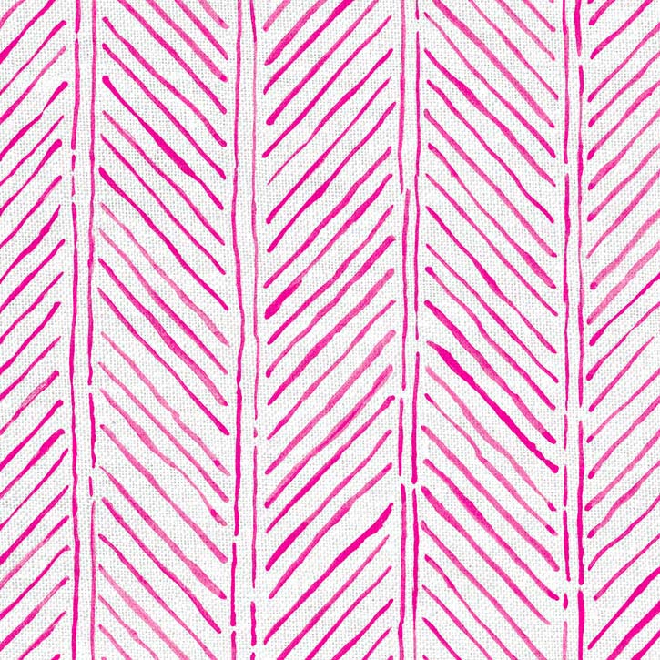 John's Feather Fabric Hot Pink
