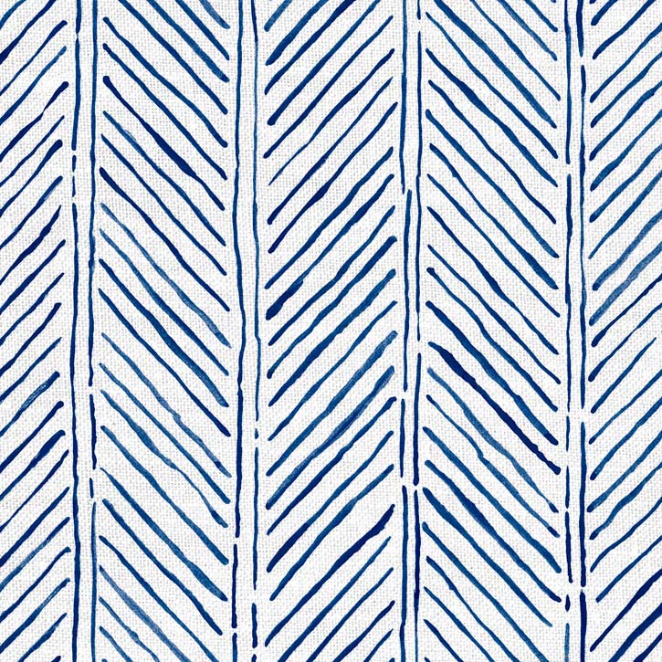 John's Feather Fabric Navy