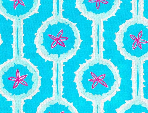 Leap LiLu Blue Fabric