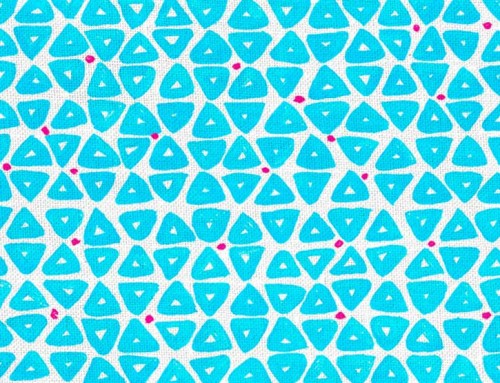 SylvieAndMira TriDot LiLu Blue Fabric