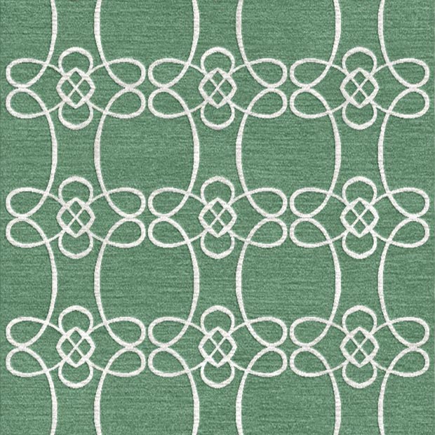 Skopelos Green Rug Swatch